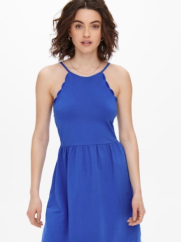 ONLY Summer Dress 'AMBER' in Blue
