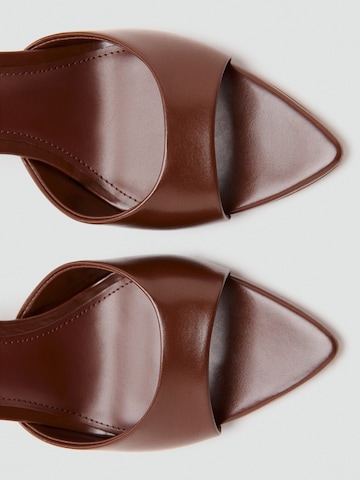 MANGO Szandálok 'PEPYBR' - barna