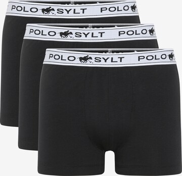 Polo Sylt Boxershorts in Schwarz: predná strana