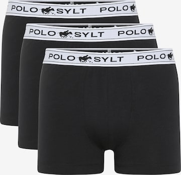 Polo Sylt Boxer shorts in Black: front