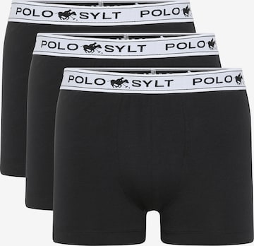 Polo Sylt Boxershorts in Schwarz: Vorderseite
