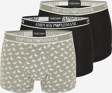 Emporio Armani Боксерки в зелено: отпред