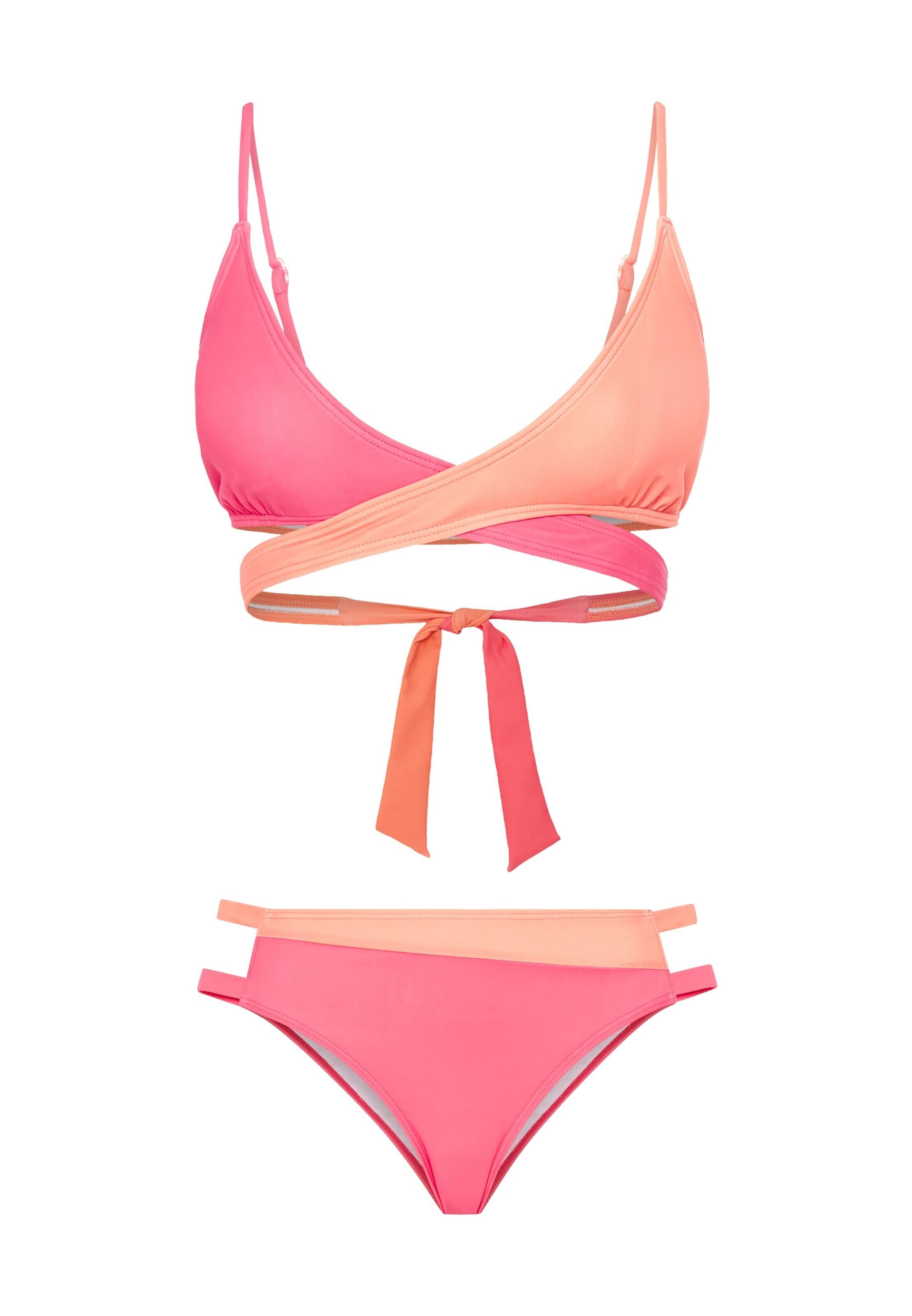 LSCN by LASCANA Triangel Bikini in Orange: Vorderseite