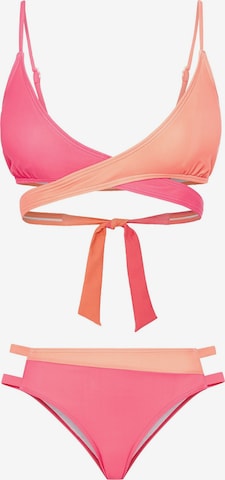 LSCN by LASCANATrokutasti Bikini - narančasta boja: prednji dio