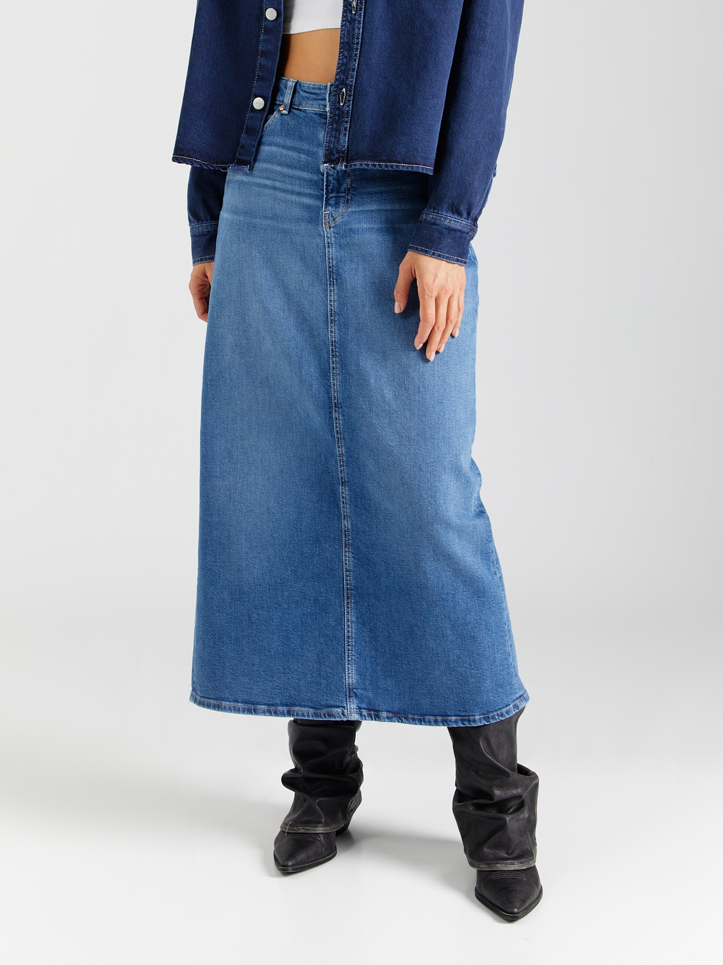 AG Jeans Skirt in Blue Denim ABOUT YOU