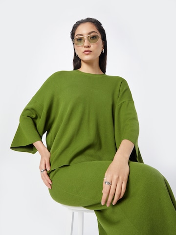 DRYKORN Sweter 'NILAY' w kolorze zielony