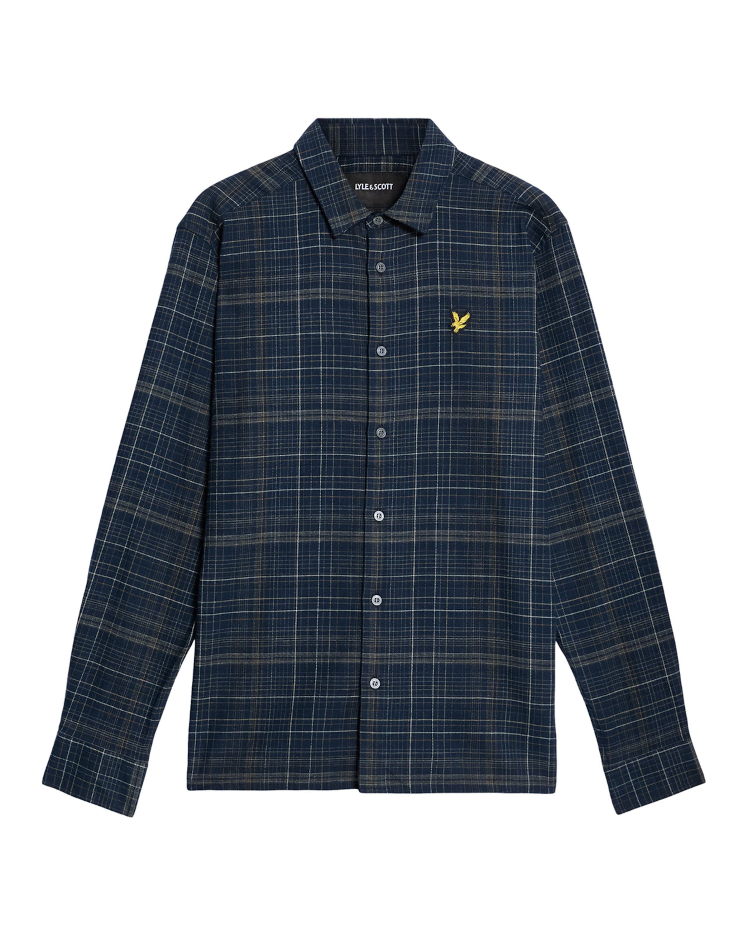 Coupe regular Chemise Lyle &amp; Scott en bleu : devant