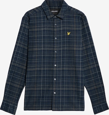 Lyle & ScottRegular Fit Košulja - plava boja: prednji dio