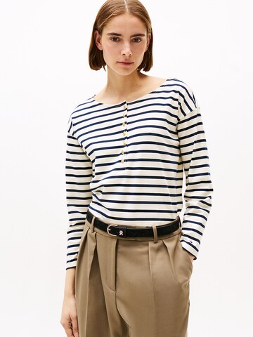 T-shirt TOMMY HILFIGER en noir : devant
