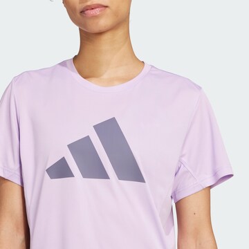 ADIDAS PERFORMANCE Functioneel shirt 'Run It' in Lila