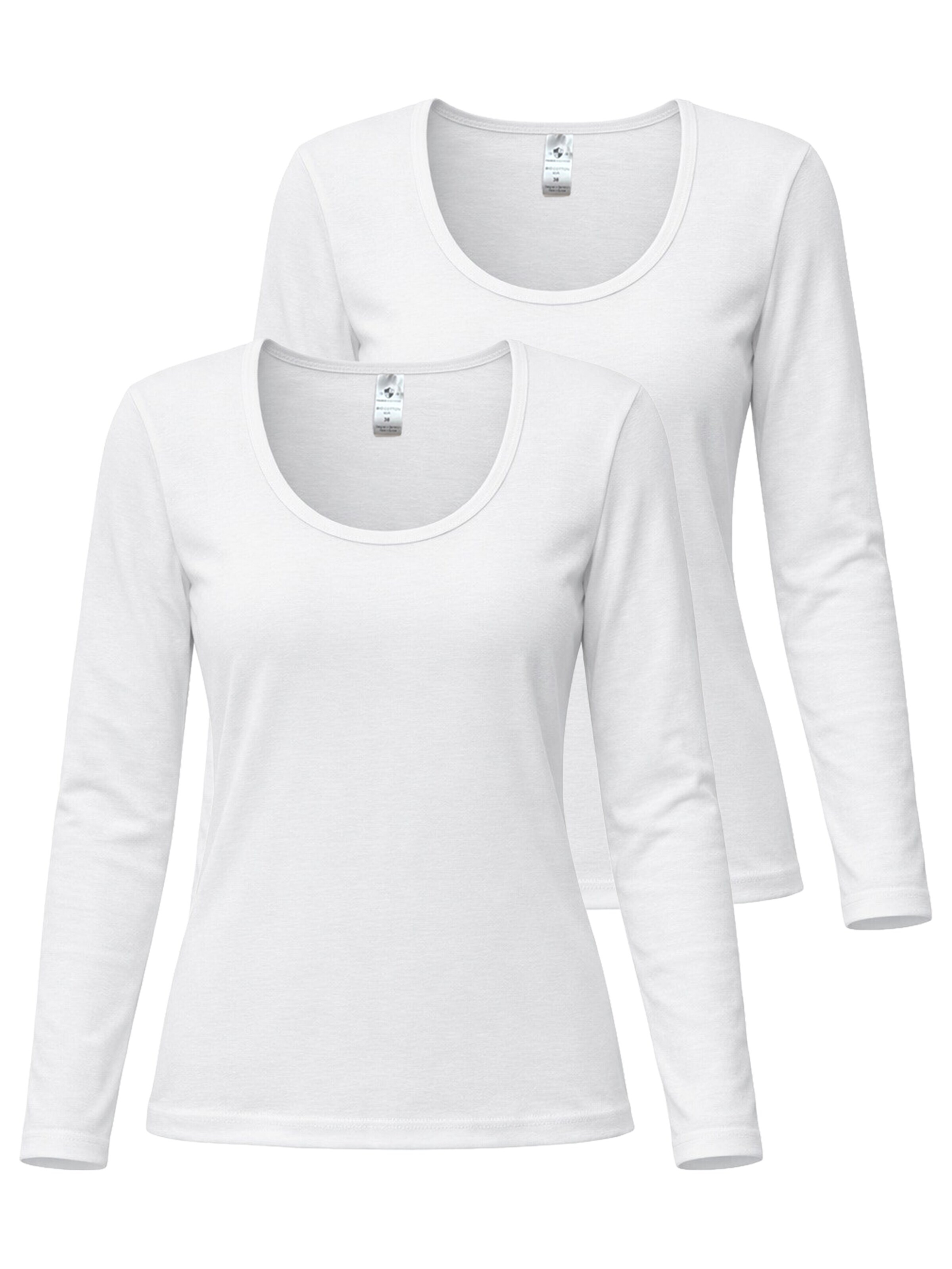 Haasis Bodywear Undershirt 'CLASSIC' in White: front