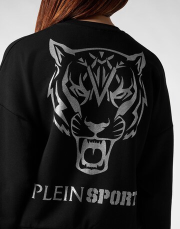 Plein Sport Sweatshirt 'Glitter' in Black