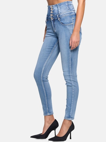 Skinny Jean Elara en bleu