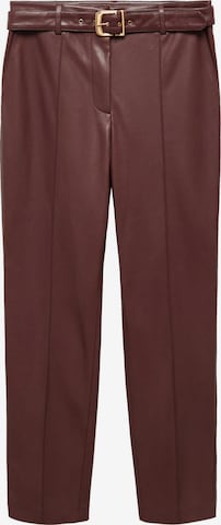 MANGO Regular Broek 'Anita' in Rood: voorkant