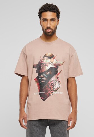 Forgotten Faces T-Shirt 'Yasuke' in Pink: Vorderseite