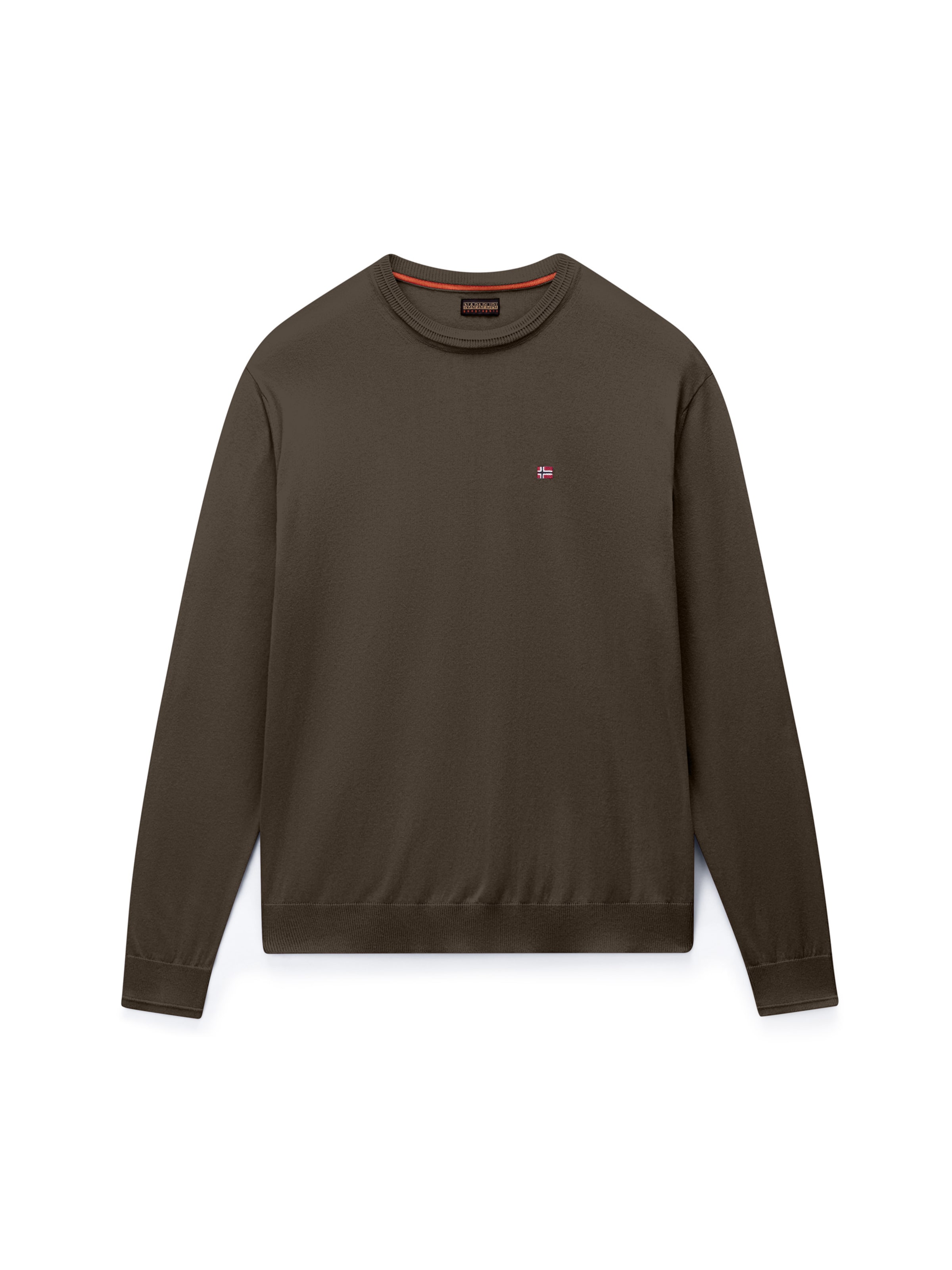 NAPAPIJRI Sweatshirt 'DECATUR 2.0' i grön: framsida