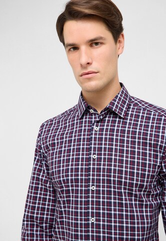 ETERNA Slim Fit Hemd in Blau