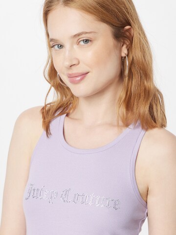 Juicy Couture Top 'NANCY' w kolorze fioletowy