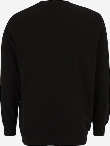 Jack & Jones Plus Sweatshirt 'FOREST' in Black