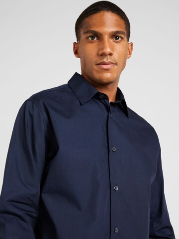 JACK & JONES Comfort Fit Hemd 'JPRBLABUSHWICK STANLEY' in Blau
