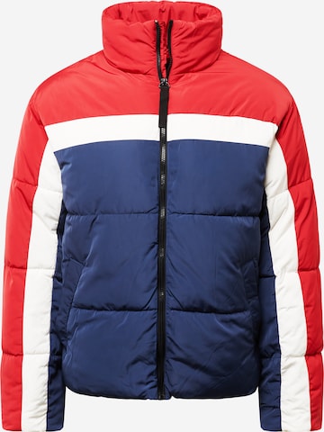 Only & Sons Winter Jacket 'EVERETT' in Blue: front