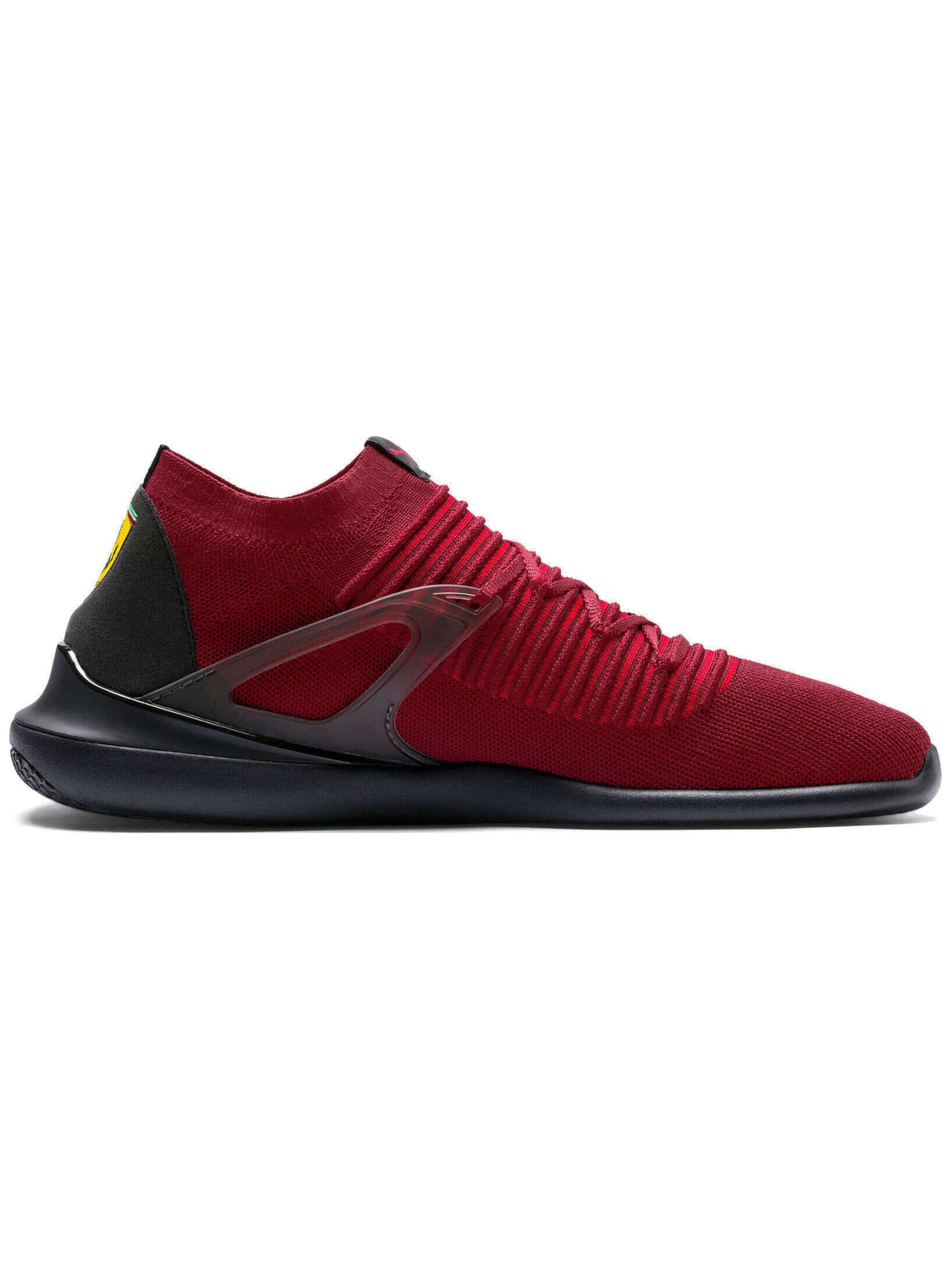 PUMA Sportschoen 'Ferrari Evo Cat Sock Lace' in Rood