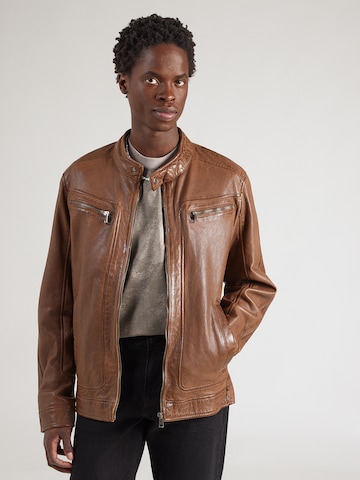 Mauritius Демисезонная куртка 'Roley' в Коричневый: спереди