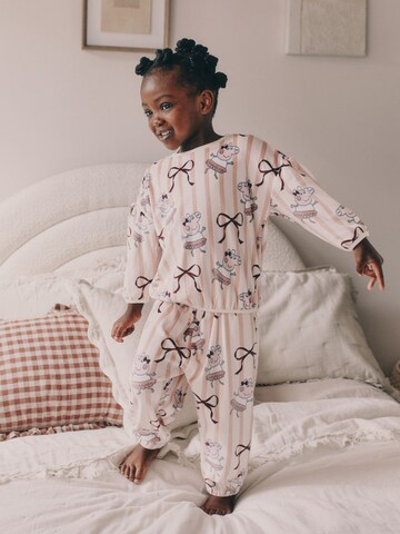 Pijamale 'Peppa Pig' de la Next pe roz