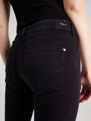 Pepe Jeans - Skinny Calças de ganga em preto