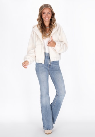 Veste mi-saison IZIA en blanc
