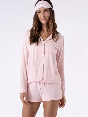 Pyjama 'Happy' PJ Salvage en rose