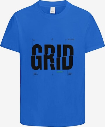 HUSKSWARE Shirt in Blau: Vorderseite
