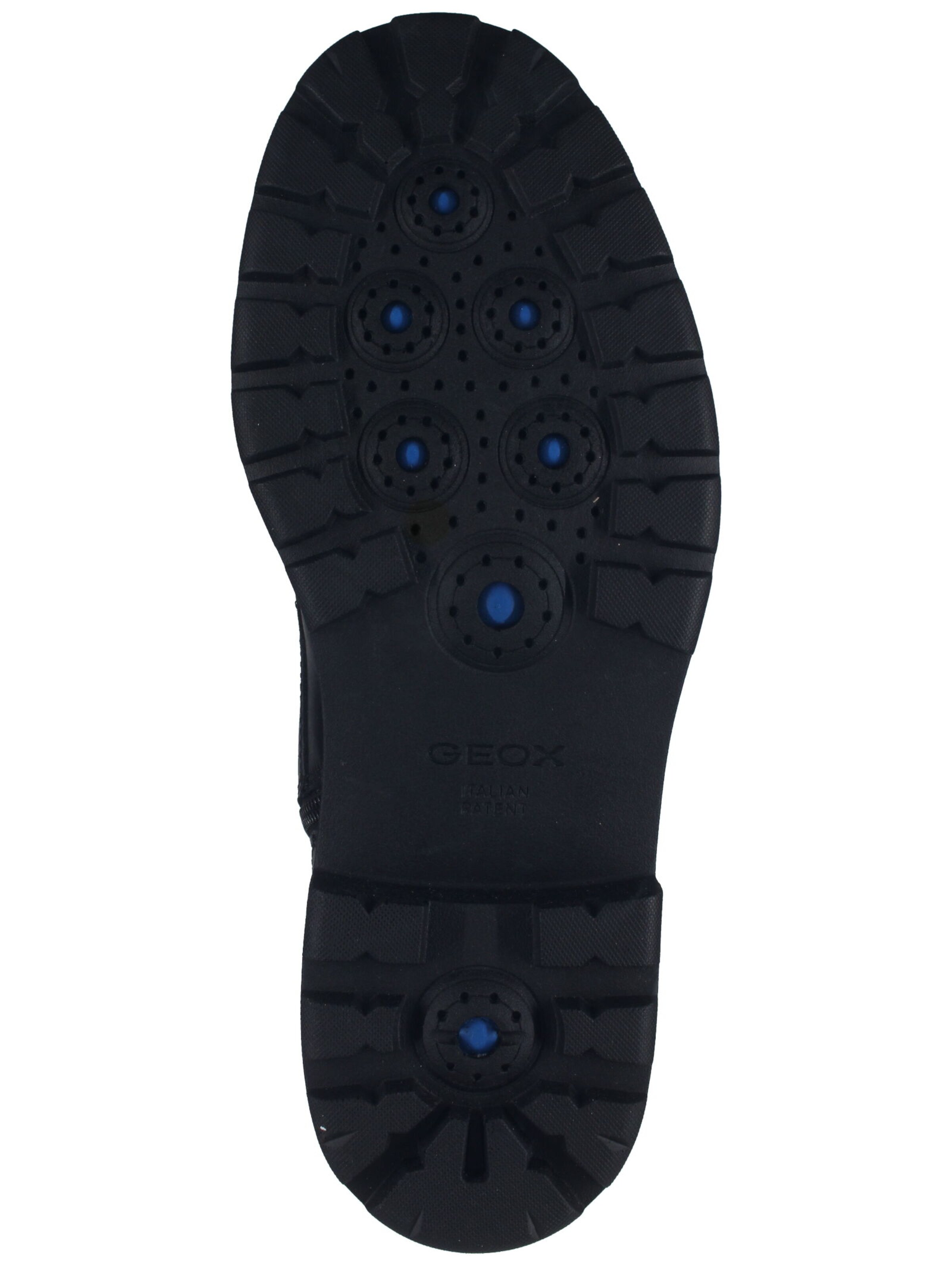 Stivale stringato di GEOX in nero