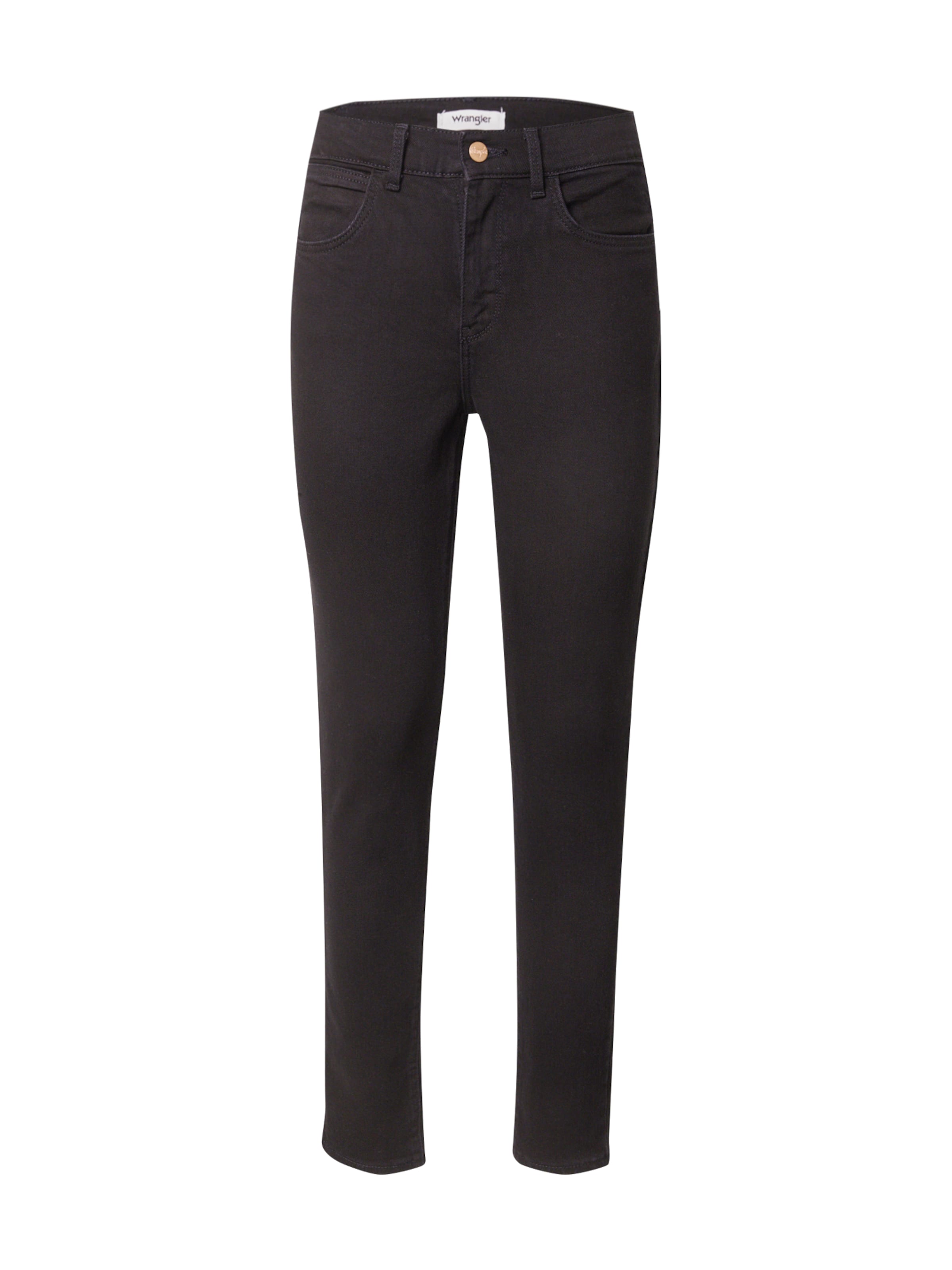 WRANGLER Skinny Jeans in Schwarz: Vorderseite