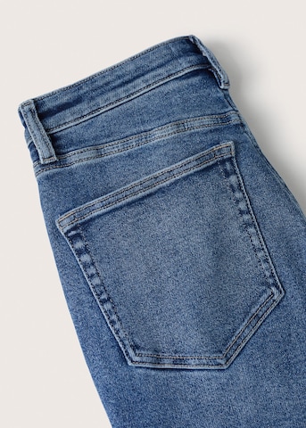MANGO Skinny Jeans 'Soho' in Blau
