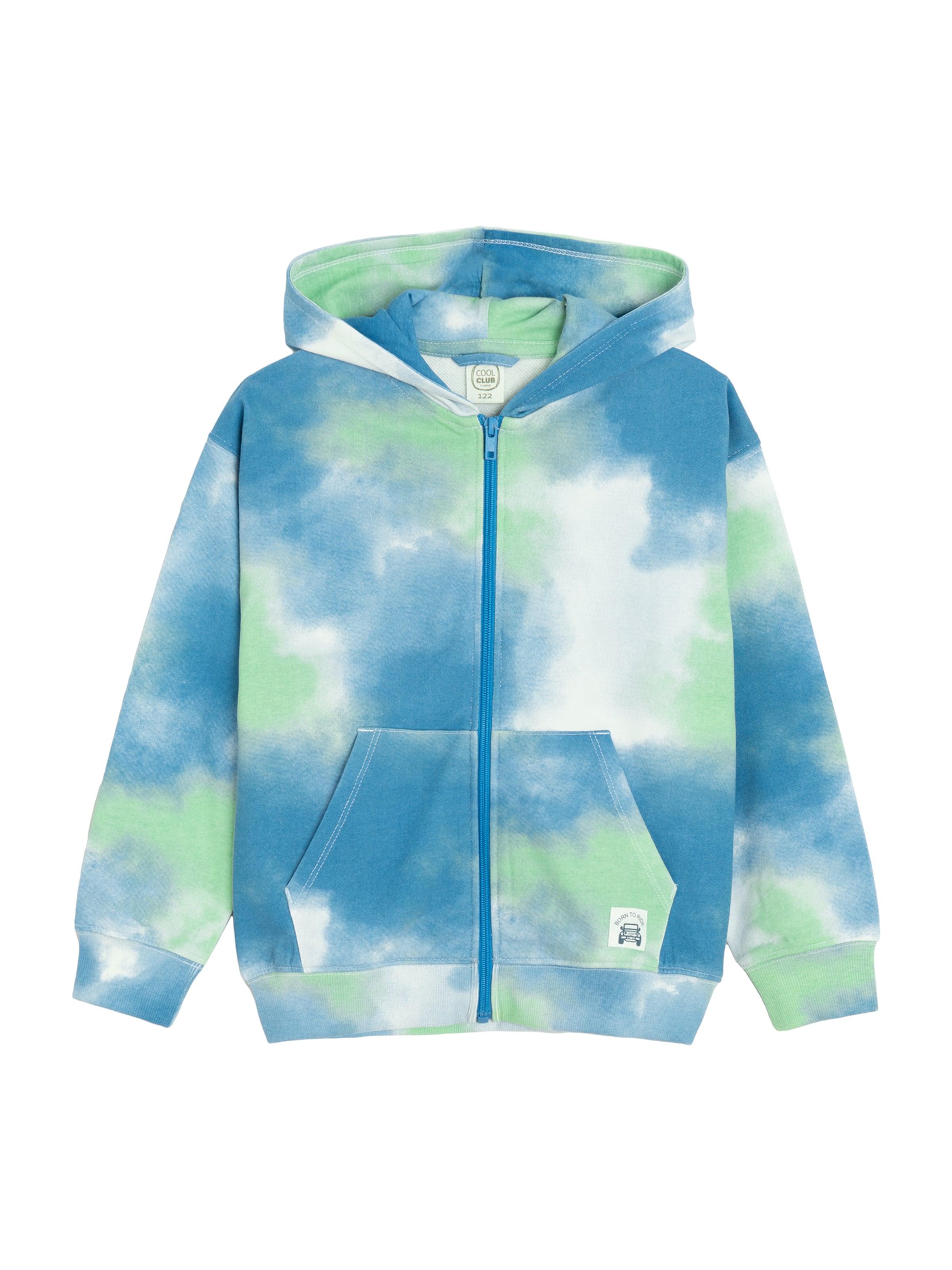 Cool Club Sweatjacke in Mischfarben: Vorderseite