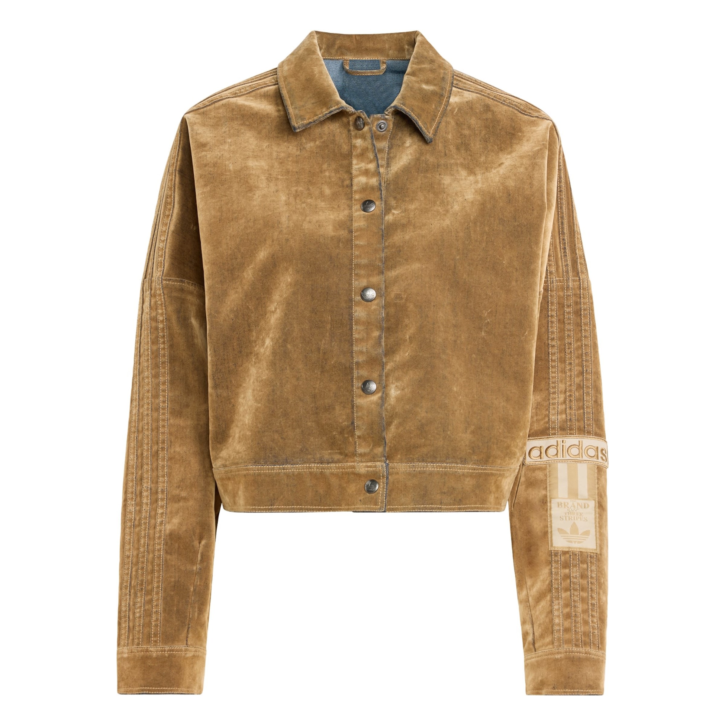 ADIDAS ORIGINALS Φθινοπωρινό και ανοιξιάτικο μπουφάν 'Adibreak' σε καφέ: μπροστά