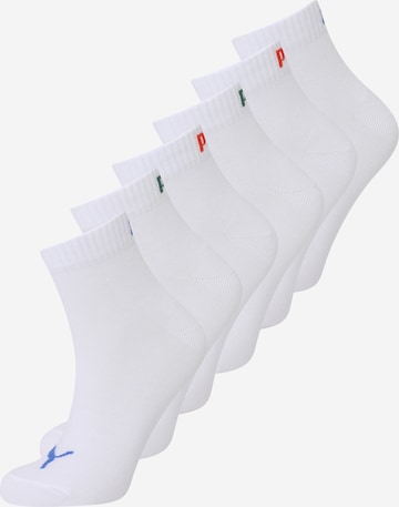 PUMA Sports socks in White: front