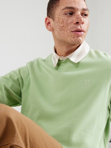 SCOTCH & SODA Sweatshirt 'Seasonal Core' i grøn