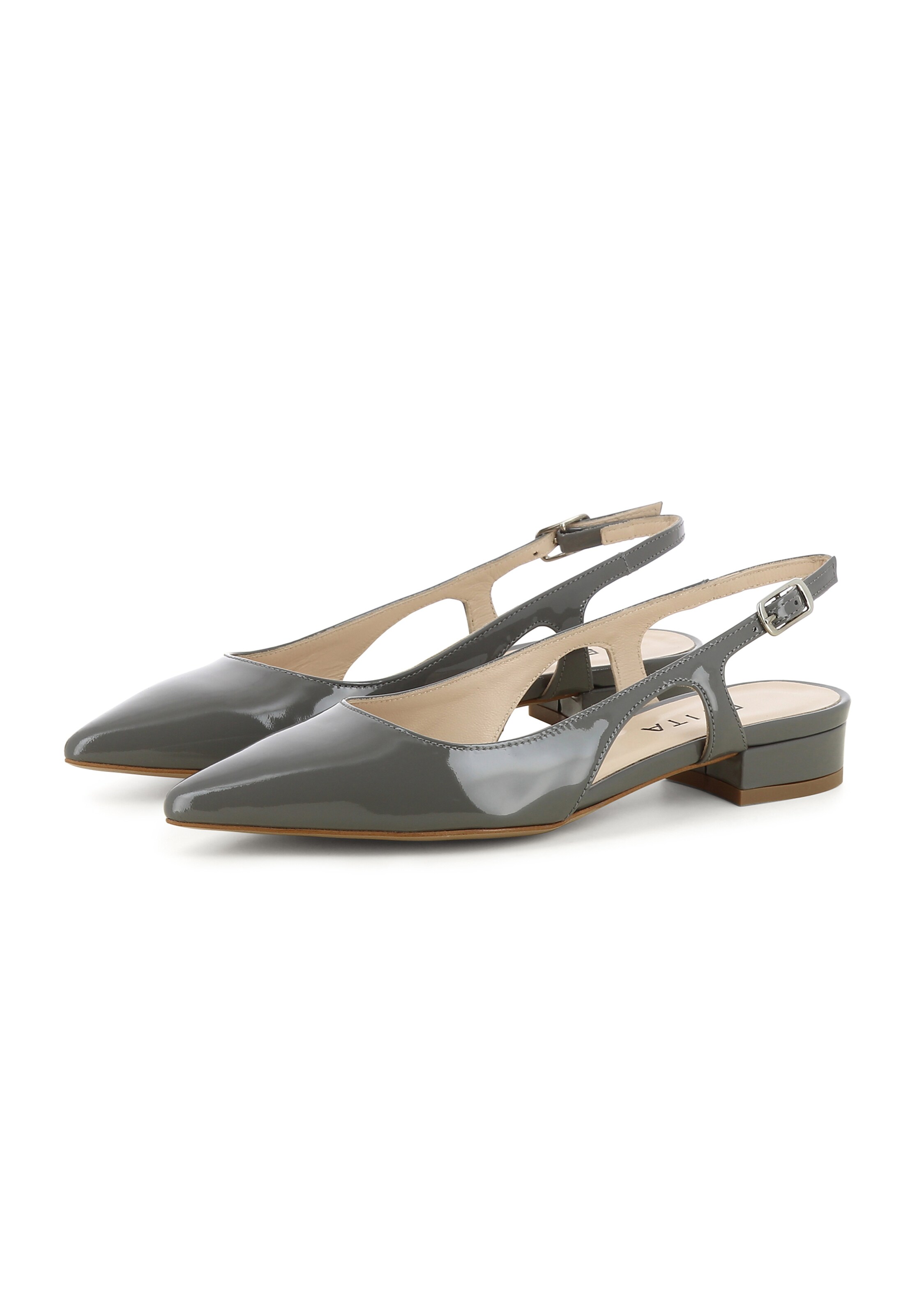 EVITA Sling Pumps 'FRANCA' in Grau