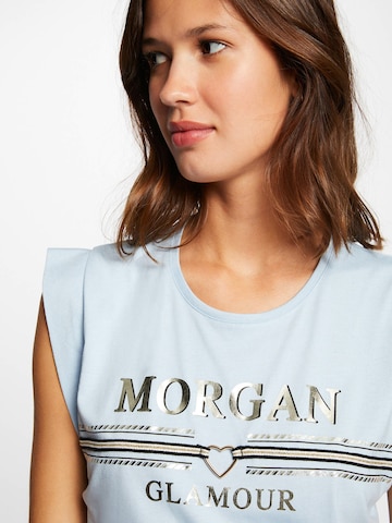 Morgan T-Shirt 'DCOU' in Blau