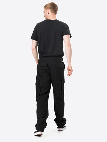 DICKIES - Regular Calças cargo 'Eagle bend' em preto