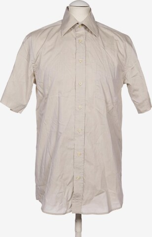 bugatti Button Up Shirt in S in Beige: front