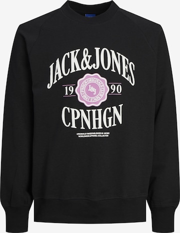 Sweat-shirt JACK & JONES en noir : devant