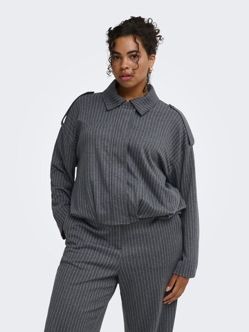 ONLY Carmakoma Between-season jacket in Grey: front