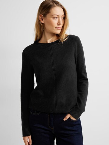 CECIL Sweater in Black: front