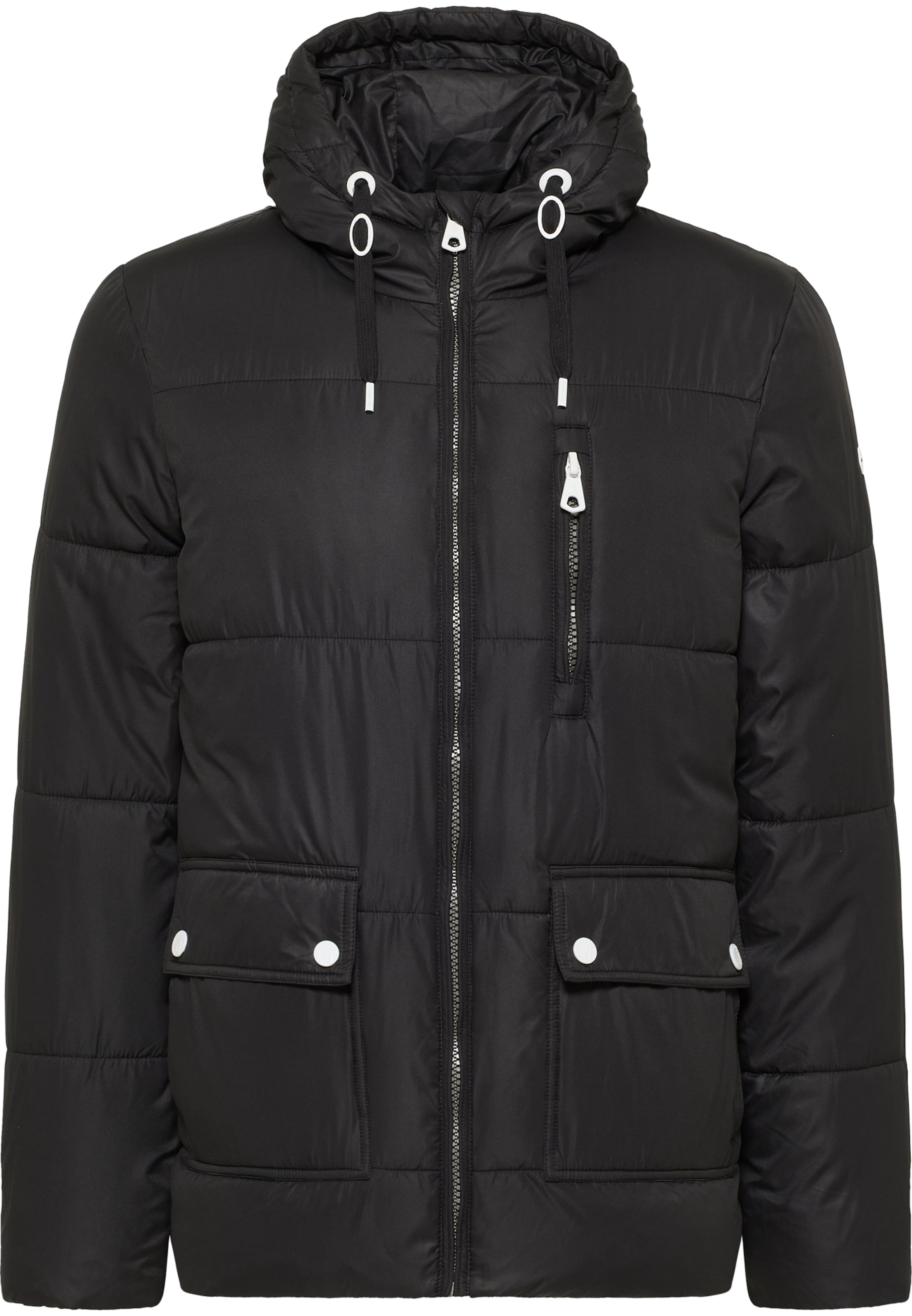 DreiMaster Maritim Winter jacket in Black: front