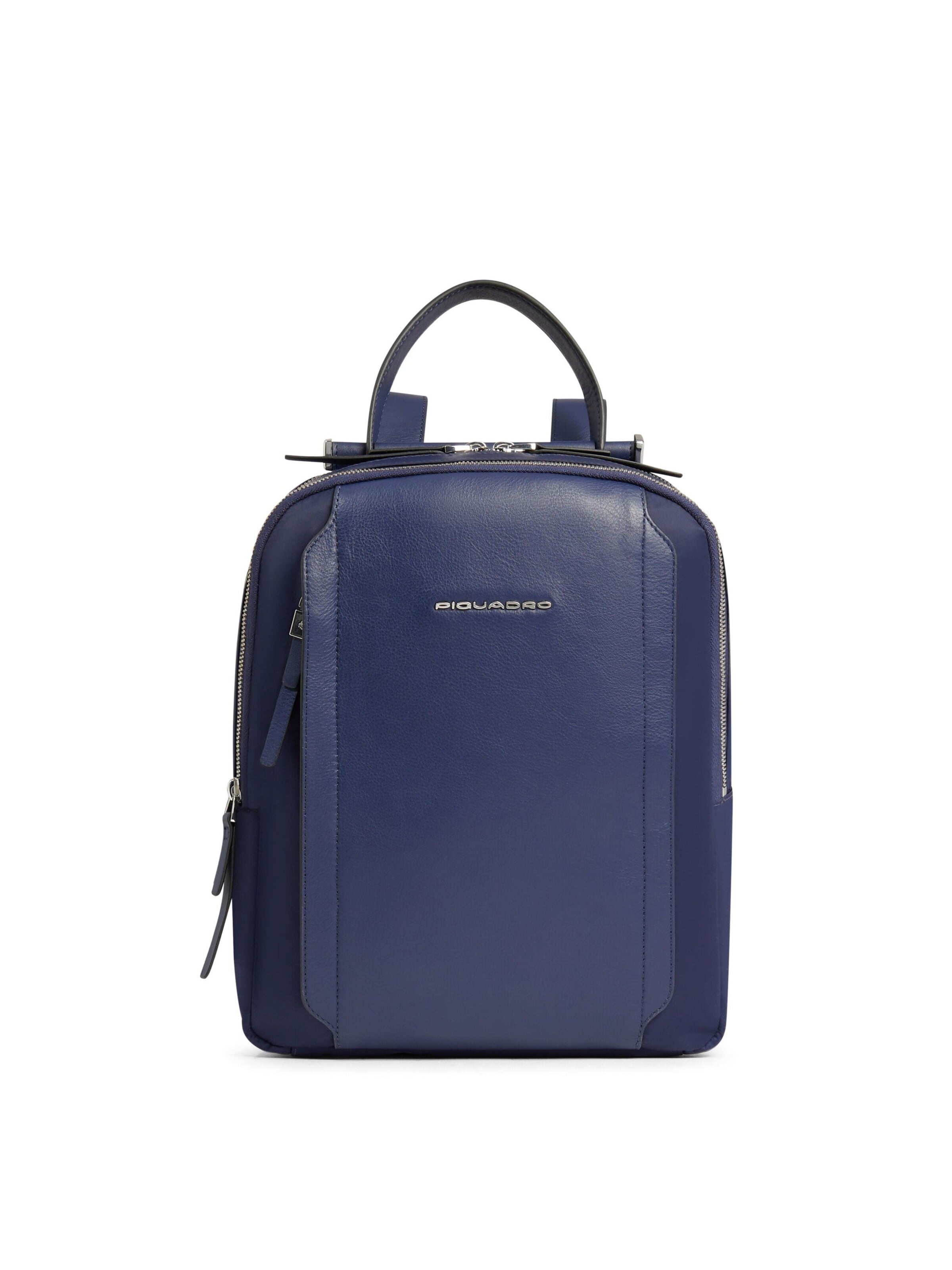 Sac à dos Piquadro en bleu : devant