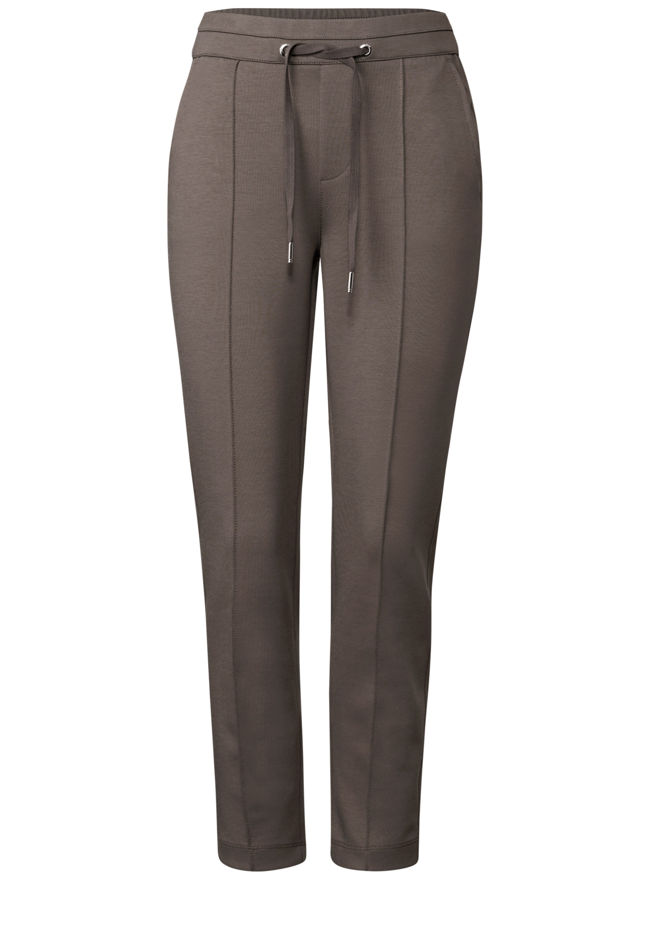 STREET ONE Pants in Brown: front