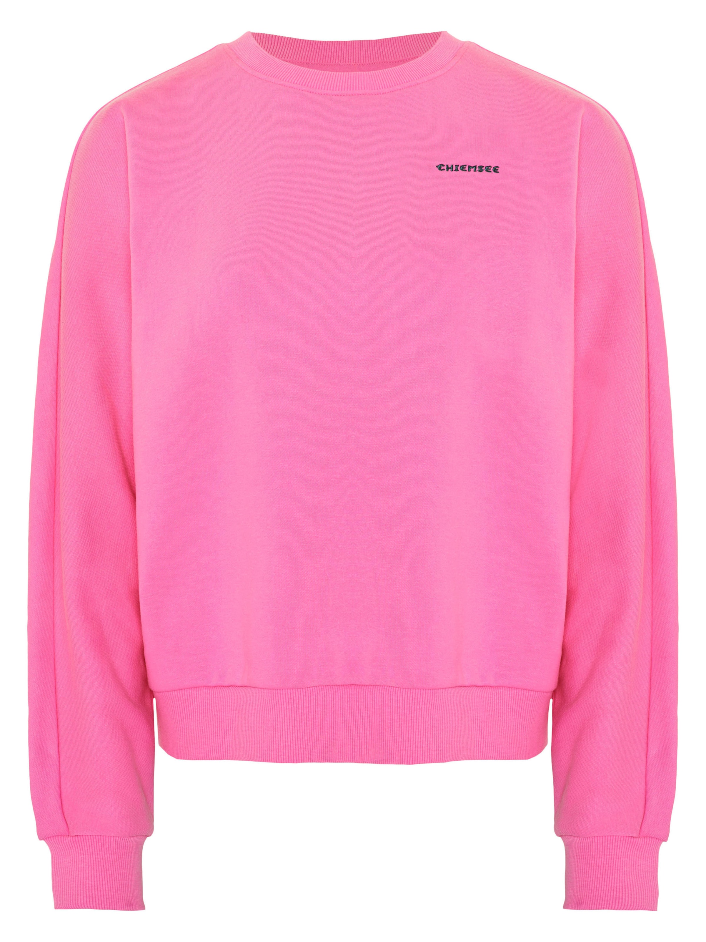 CHIEMSEE Sweatshirt ' mit Après-Ski Rückenprint ' in Pink: Vorderseite